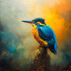 Das Eisvogel-Gemälde
