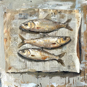 Gemälde 3 Fische
