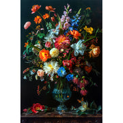 Vintage Vaas met bloemen III
