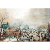 Winterlandschaft mit Schlittschuhläufern - Hendrick Avercamp