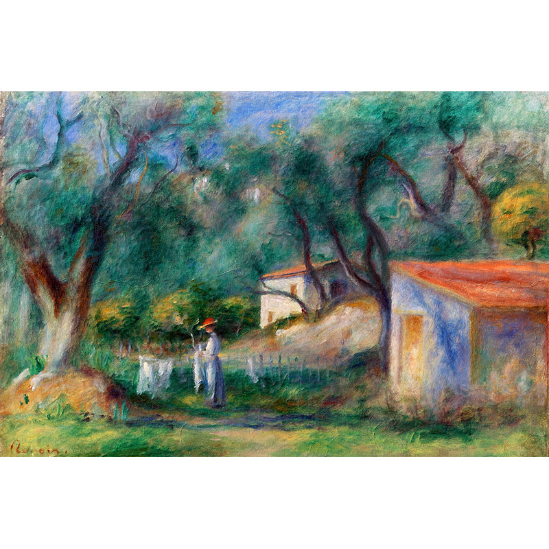Le Cannet Beach Sheet - Auguste Renoir