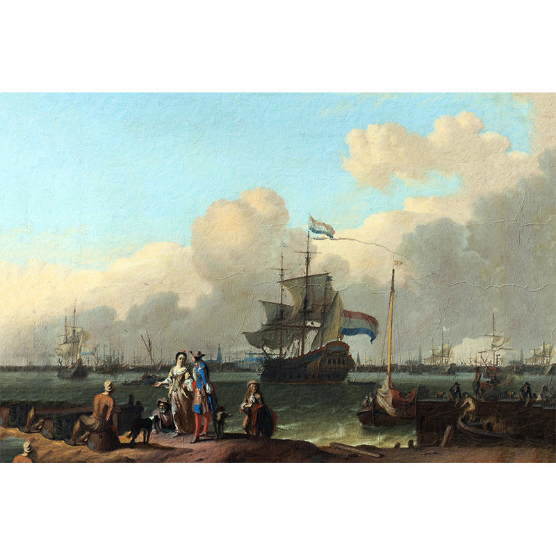 Het IJ voor Amsterdam - Ludolf Bakhuysen