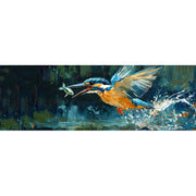 Eisvogel-Gemälde