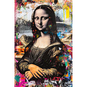Mona Lisa schilderij mixed
