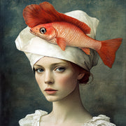 Frau mit Fisch I