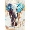 Elefant in Türkis