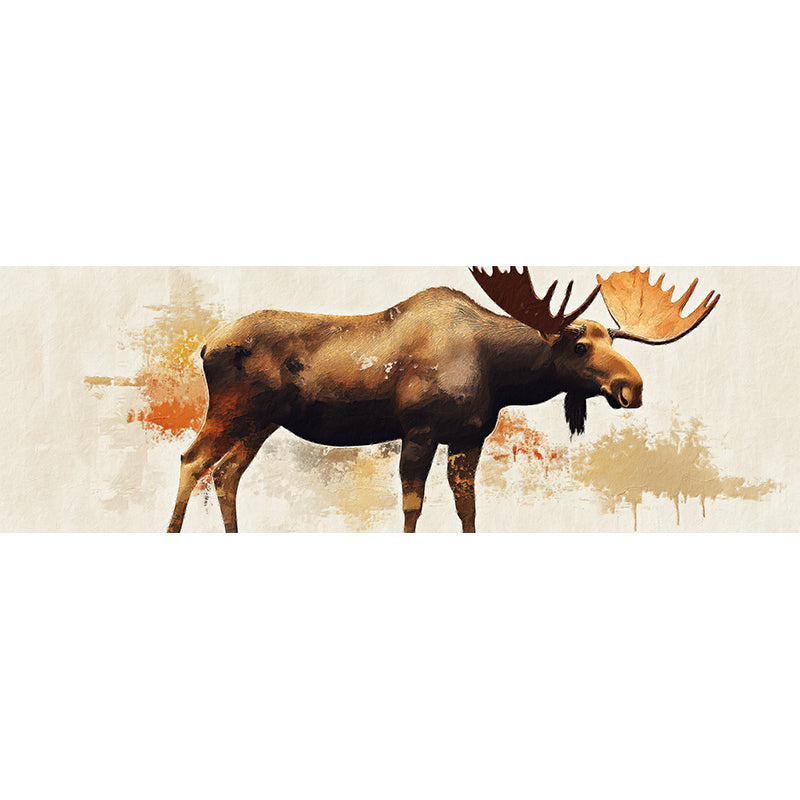 Panorama schilderij van een Eland