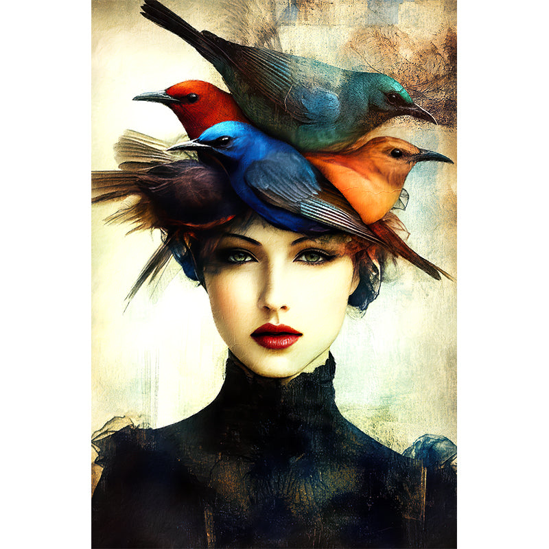 Vintage-Kunst Frau