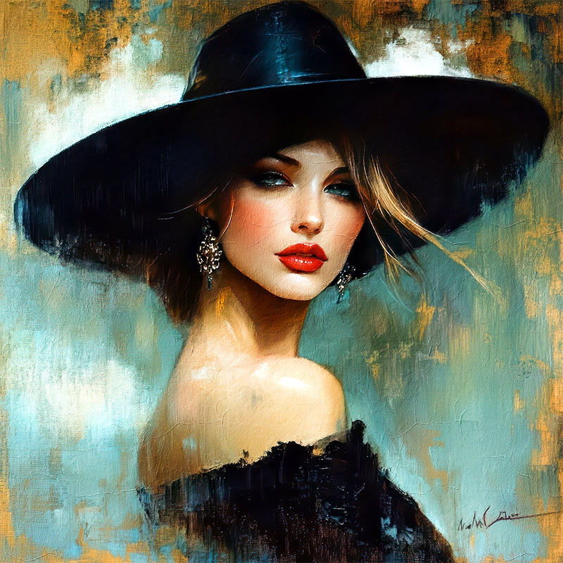 Elegante Frau