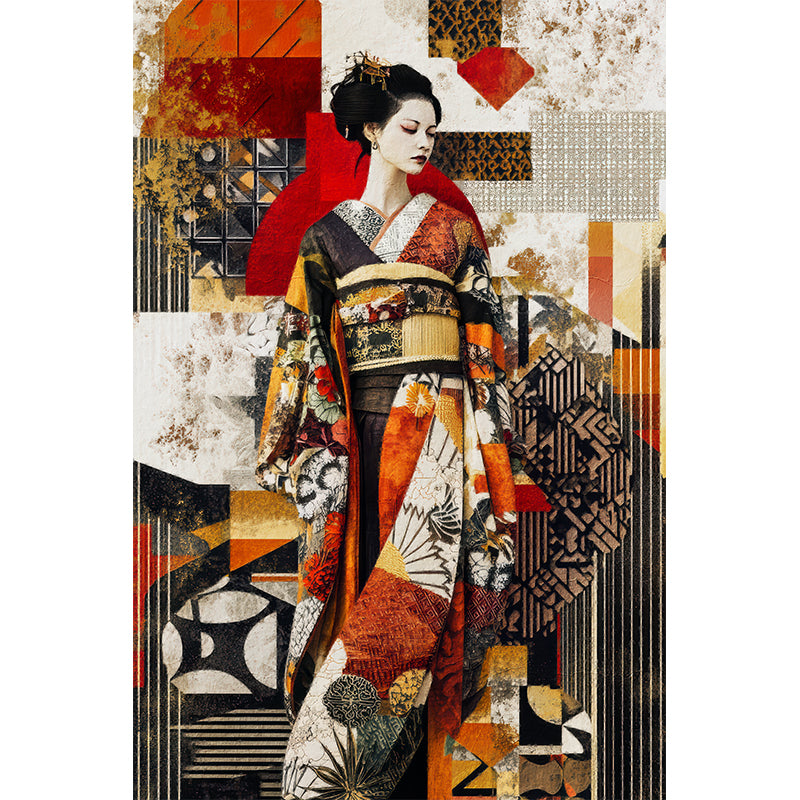 Asiatische Frau im Kimono II