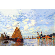 Die Zaan bei Zaandam - Monet