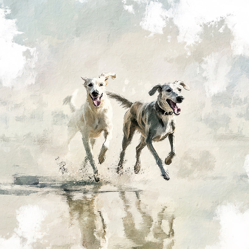 Spielende Hunde II
