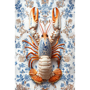 Lobster in Delfts blauw stijl II