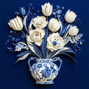 Die Delfter blaue Tulpen IV