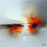 Abstract landschap schilderij III