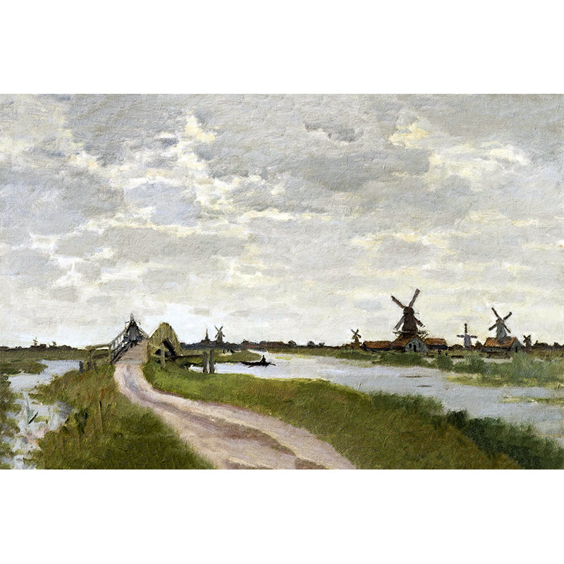 Windmühlen bei Zaandam – Monet