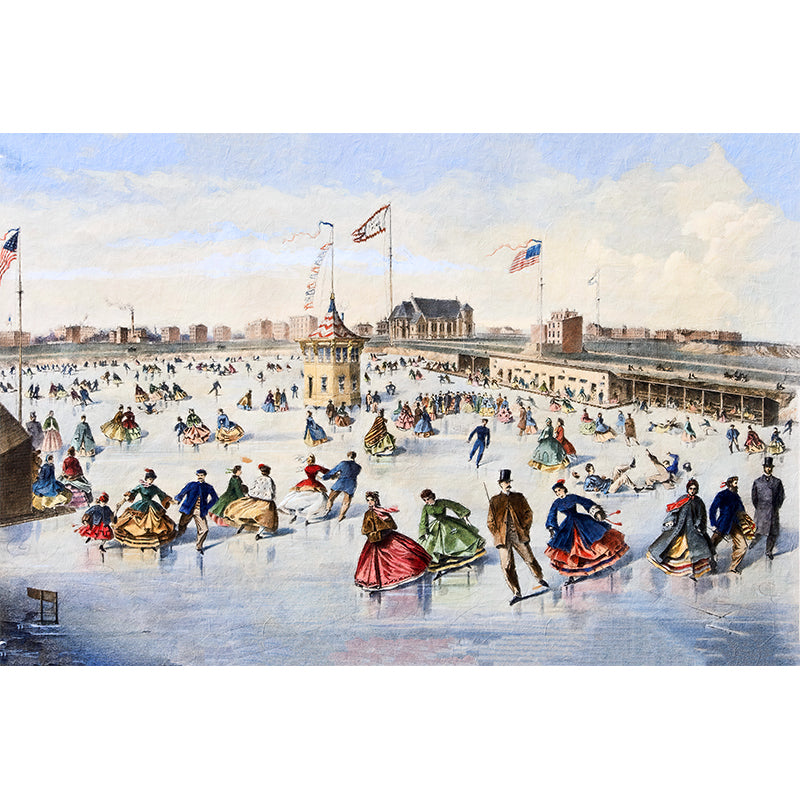 Ice Skating in New York Has Always Been Magical - Winslow Homery