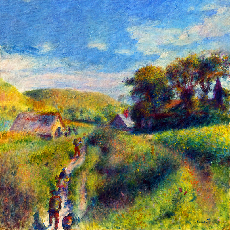 De Oogsters - Auguste Renoir