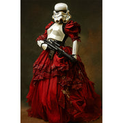 Star wars - Trooper in rode jurkje