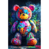 Teddybär-Kunstgemälde