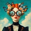 Vrouw met vlinders Art II