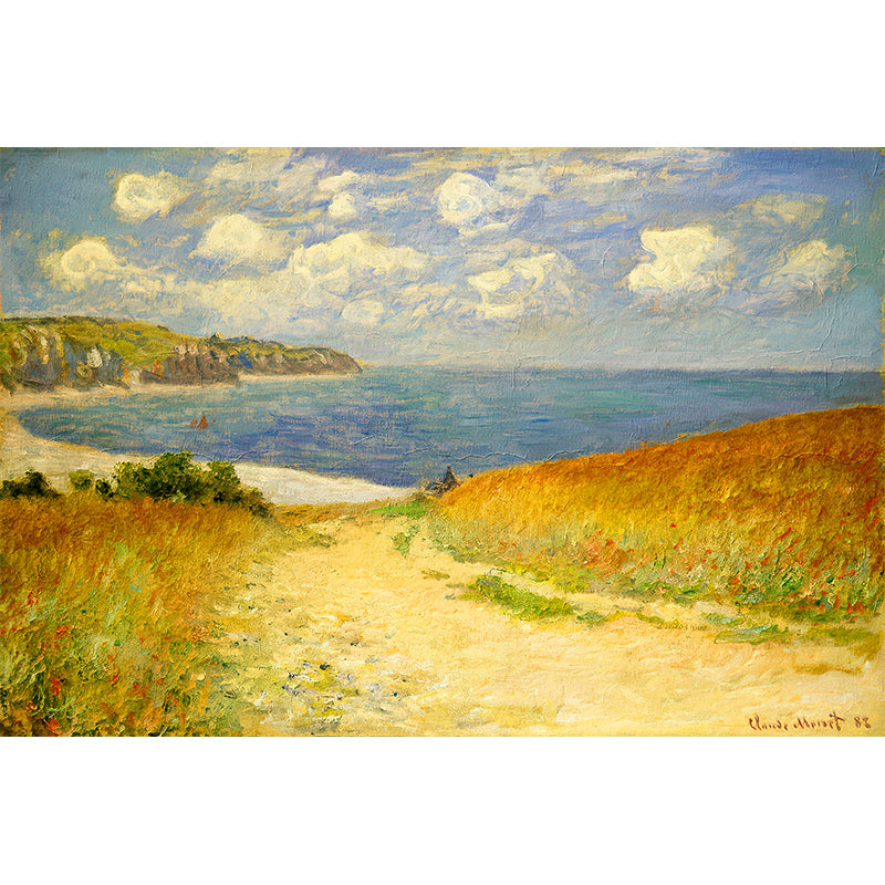 Pfad durch die Kornfelder bei Pourville - Monet