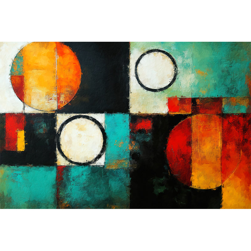 De Abstract - schilderij