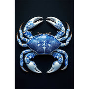 Krab in delfts stijl