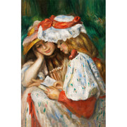 Zwei lesende Mädchen - August Renoir