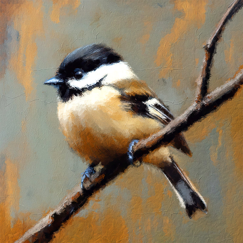 Gemälde Vogel II