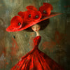 Mädchen mit Klatschmohn
