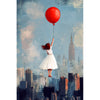 Mädchen mit Ballon Gemälde I