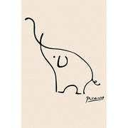 Skizze eines Elefanten - Picasso