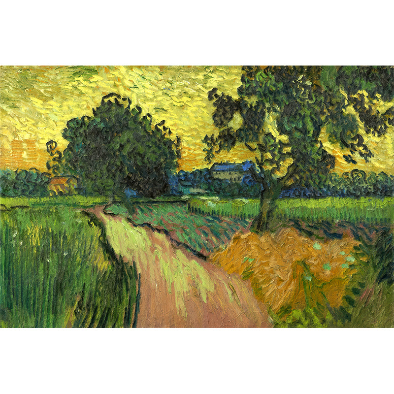 Landschap bij schemering - Van Gogh