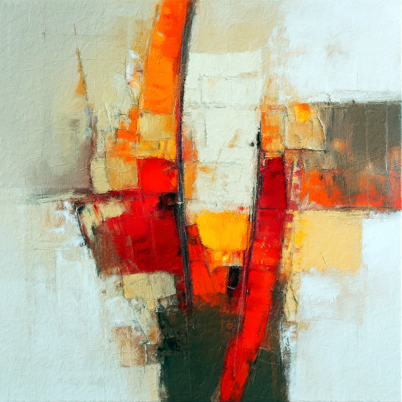 Modernes abstraktes Kunstwerk