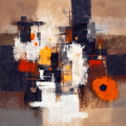 Abstrakte Kunst in Farbe