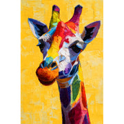 Giraffe in kleur