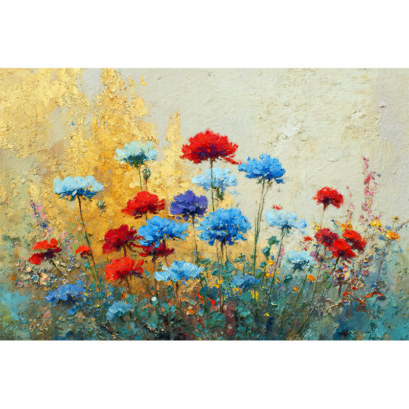 Wildblumenfeld-Gemälde