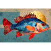 Abstraktes Fisch-Kunstwerk