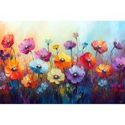 Feld voller Blumen