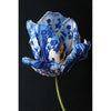 Tulp in delfts blauw stijl