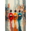 Drie Vrouwen Kimono