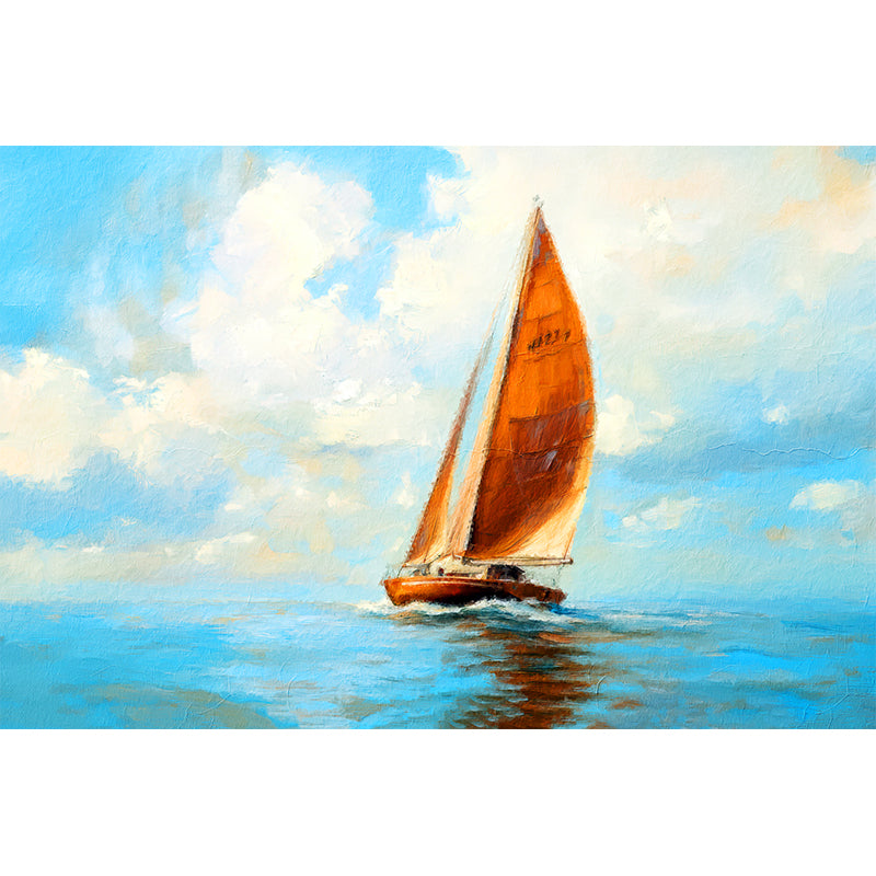 Zeilboot op Zee