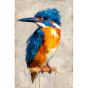 Eisvogel-Gemälde Kunst