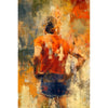 Johan Cruyff 14 - abstrakt