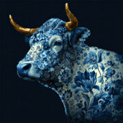 Delfts blauw Stier