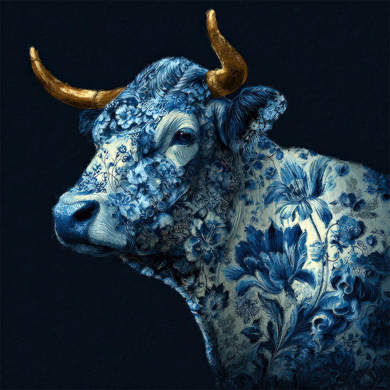 Delfts blauw Stier