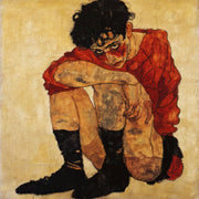 Einsamkeit III - Egon Schiele (Inspiration)