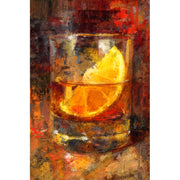 Whiskey Glas Abstract