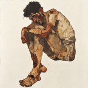 Expressives Porträt – Egon Schiele (Inspiration)
